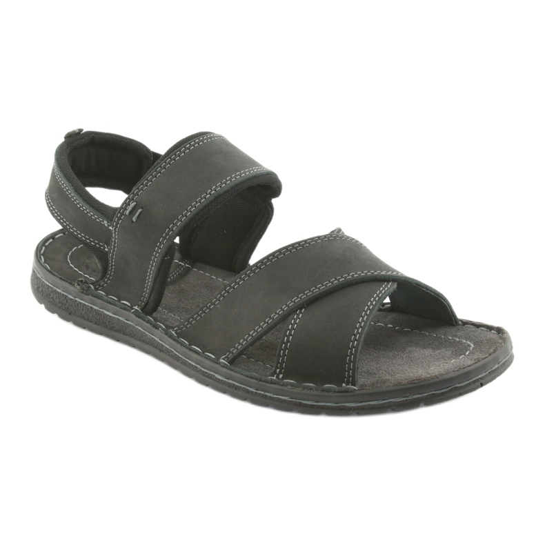 Riko Férfi sportbőr szandál 852 fekete 1