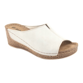 Női papucs ék Inblu NG002 bézs 1