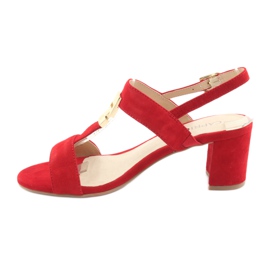 Piros Caprice 28303 szandál a postán 2 Piros Caprice 28303 szandál a postán 2