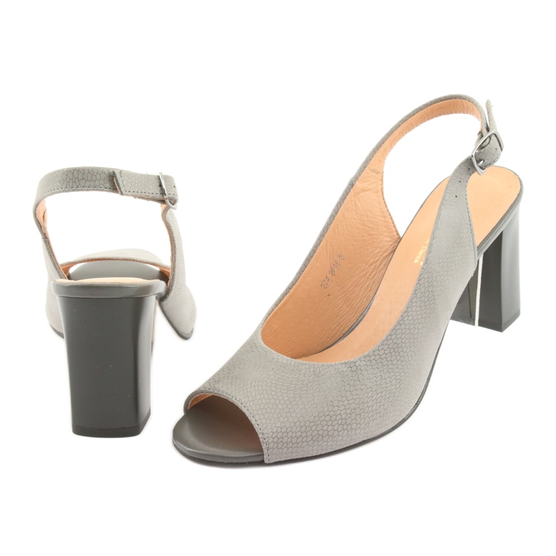 Espinto S274 szürke szabadtéri női szandál 4