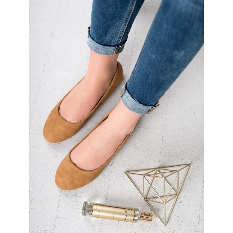 Super Me Balerinák barna 2