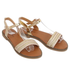 Arany női szandál K-11 Gold aranysárga 1