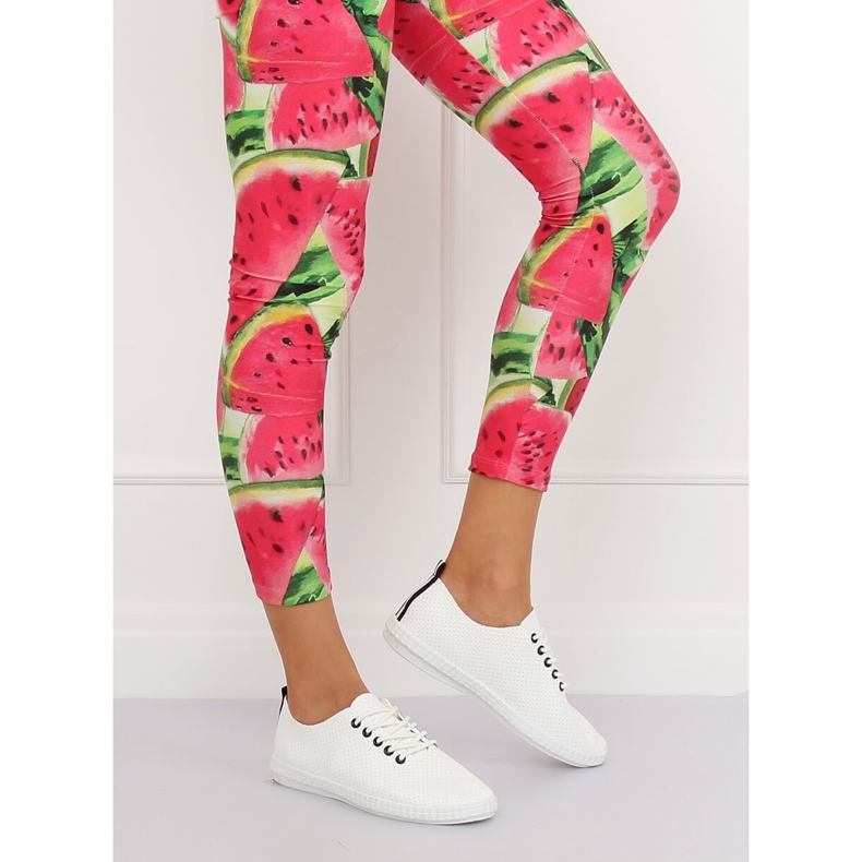 Női fekete-fehér cipők B111-17 FEHÉR / FEKETE 1