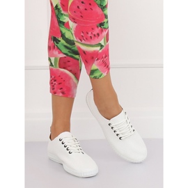 Női fekete-fehér cipők B111-17 FEHÉR / FEKETE 2