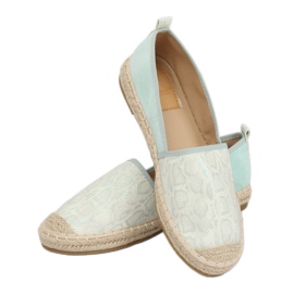 Menta női Espadrilles A629-ESP-1 Green zöld 1