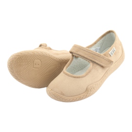 Dr.orto Befado Női Ballerinas PU-Yove 197D004 bézs tépőzár silber betét 5