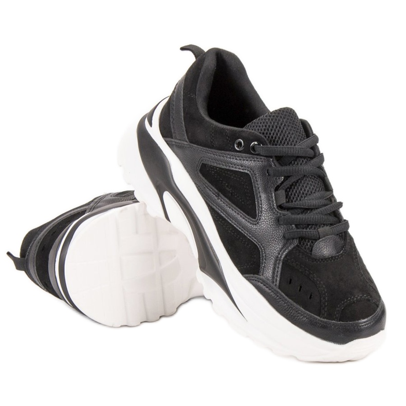 VICES fekete cipők 1