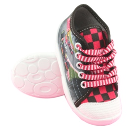 Befado gyermekcipő 218P050 fekete szürke piros 3