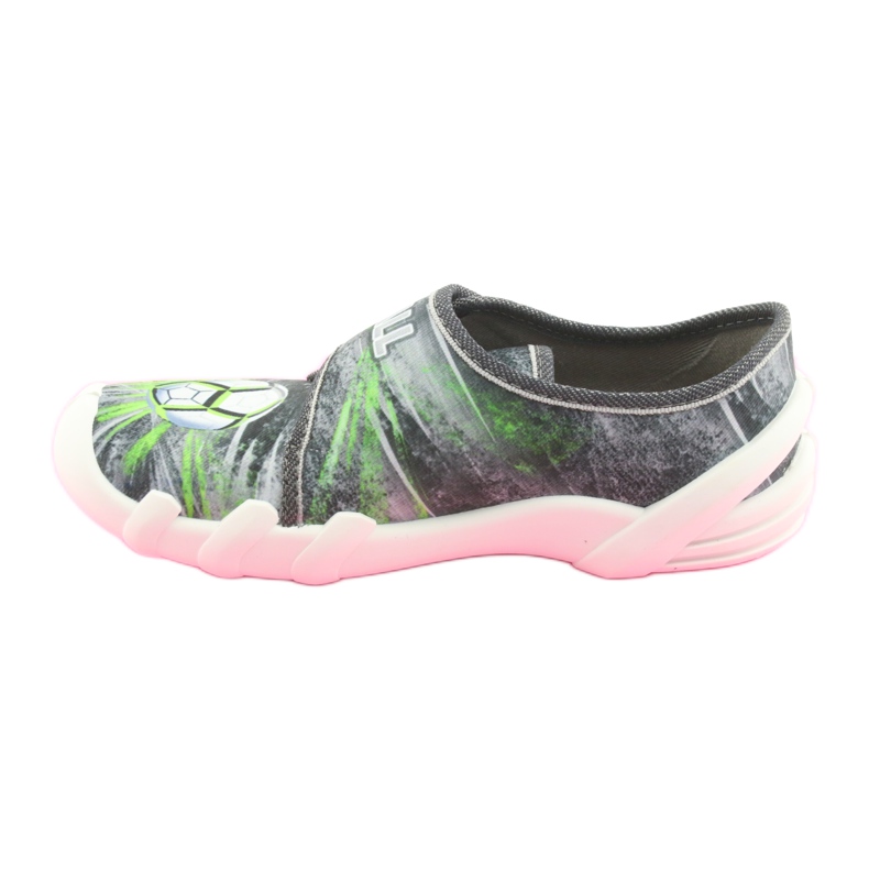 Befado gyermekcipő 273Y254 fekete szürke zöld 2