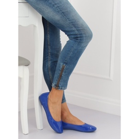 Női kobalt balerinák JX76P T.BLUE kék sötétkék 1