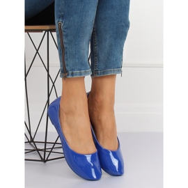 Női kobalt balerinák JX76P T.BLUE kék sötétkék 2