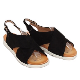 Fekete női szandál 9003 Fekete 1