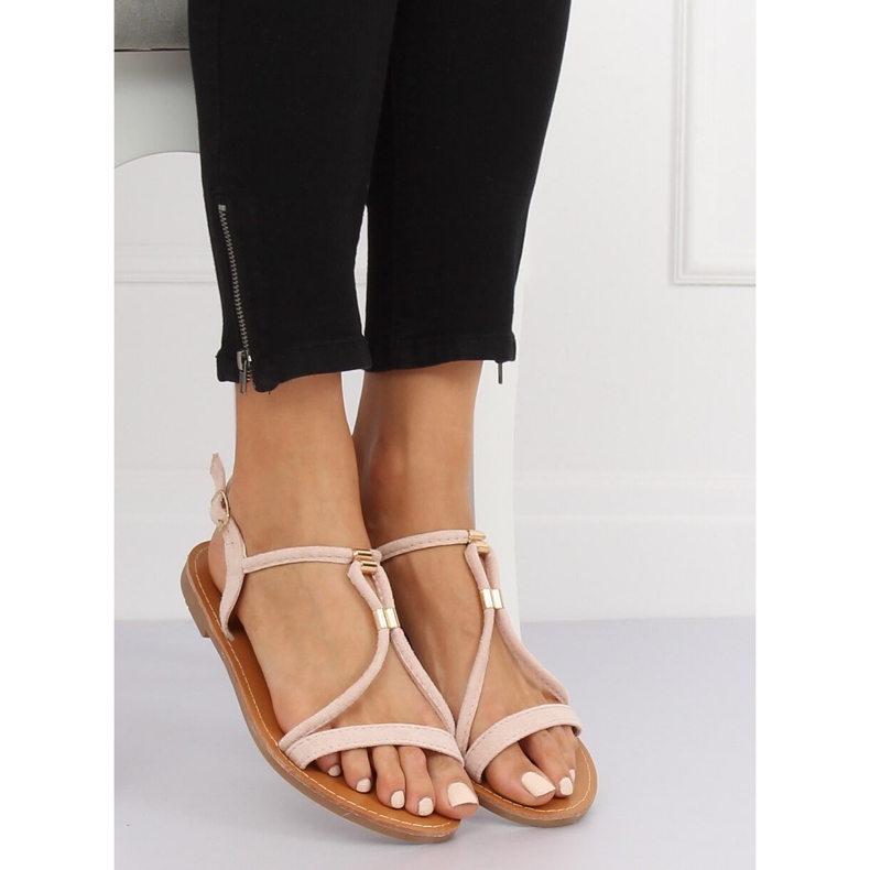 Női bézs szandál L520 Bézs 1 Női bézs szandál L520 Bézs 1