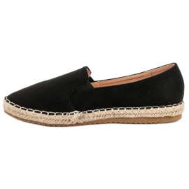 Primavera Velúr Espadrilles fekete 1