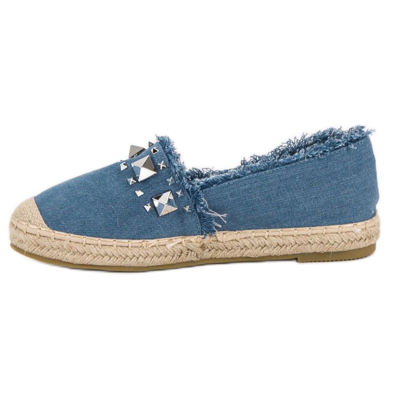 Bestelle Espadrilles csapokkal kék 1
