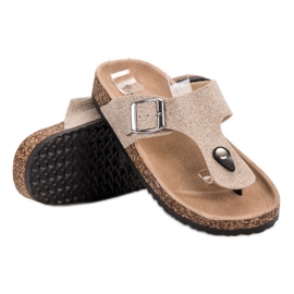 Evento Divatos papucsok barna 1