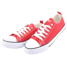 American Club Női kötött LH18 piros cipők 3