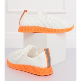 Narancssárga és fehér sportcipő NB283 Fluorescence Orange 1