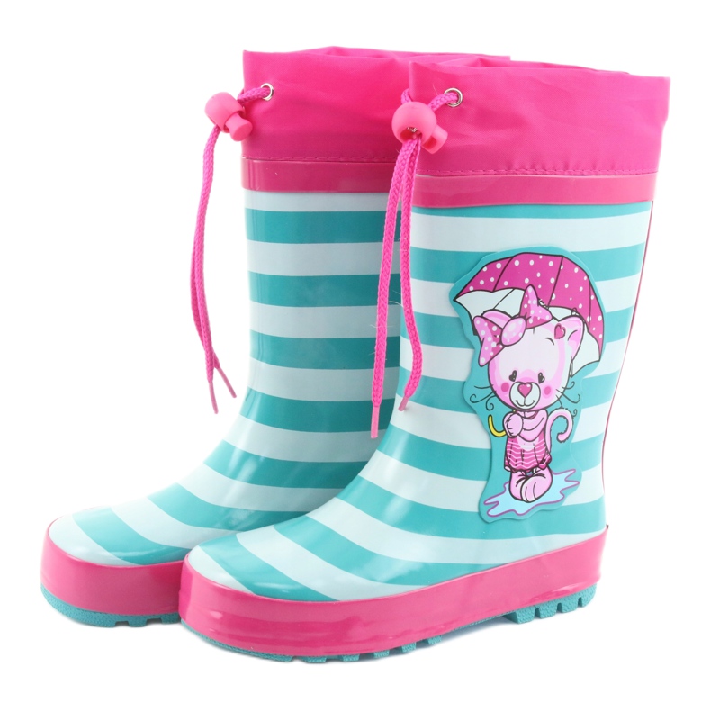 American Club Amerikai kucsik, cica a kiállítás után rózsaszín zöld 3