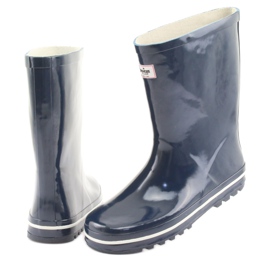 American Club sötétkék nem szigetelt galoshes fehér 4