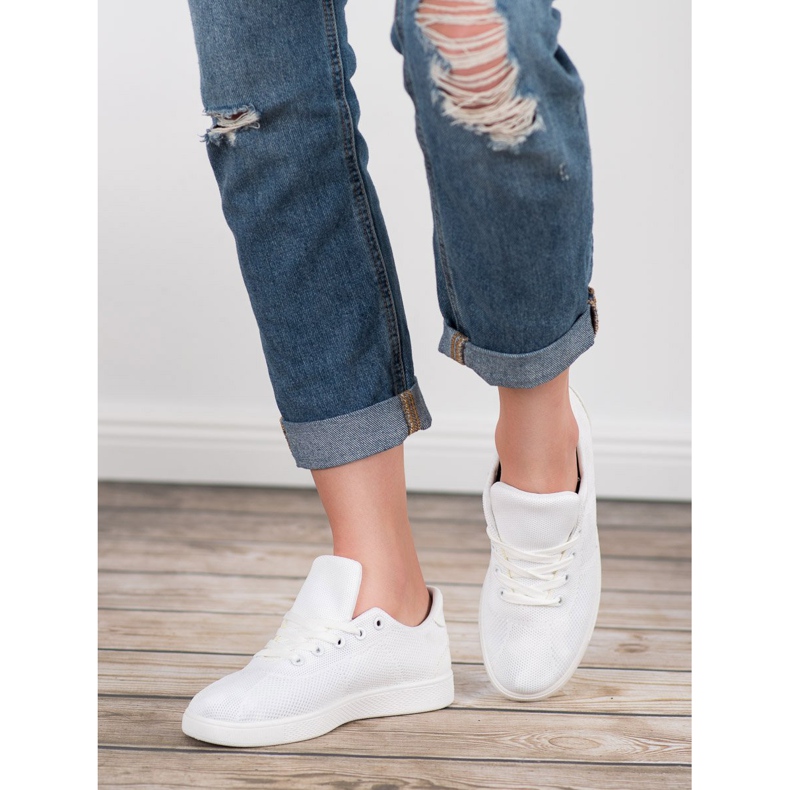 SDS Textil sportcipő fehér 1