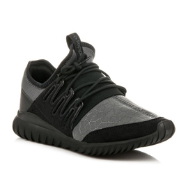 Adidas Tubular Radial J fekete szürke 1