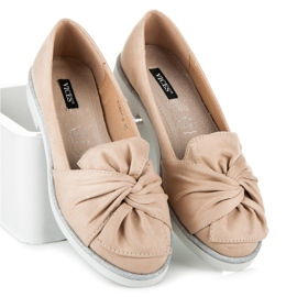 Vices Velúr cipő csillogó díszítéssel barna 2