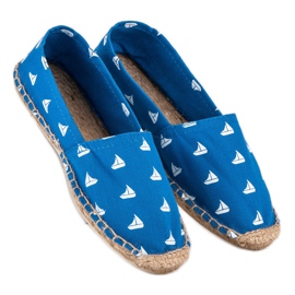 Kék espadrillák 1