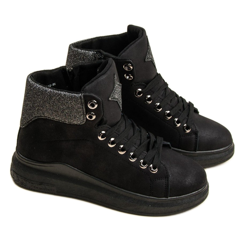 Mckeylor Fekete cipők 1