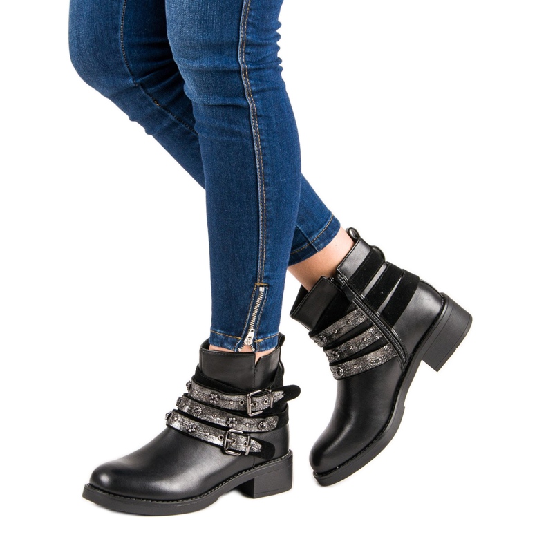 Sixth Sense Rock csizma fekete 2