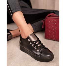 Mckeylor Sportcipő fekete sárga 1