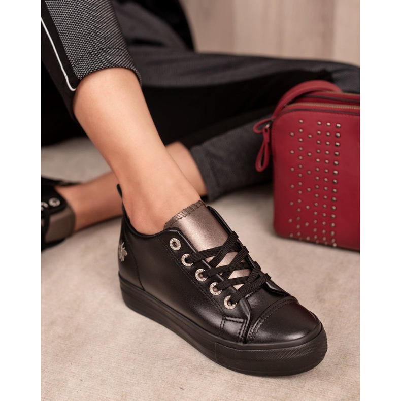 Mckeylor Sportcipő fekete sárga 1