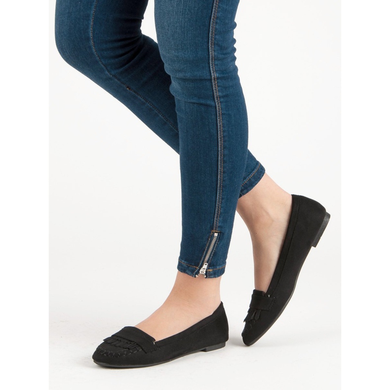 Small Swan Klasszikus fekete cipók 1