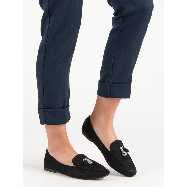 Small Swan Csillogó cipók fekete 1 Small Swan Csillogó cipók fekete 1