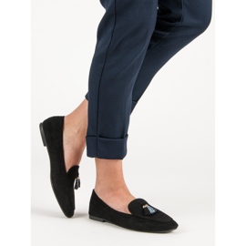 Small Swan Csillogó cipók fekete 2 Small Swan Csillogó cipók fekete 2