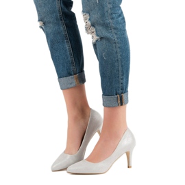 Vinceza Csillogó szivattyúk szürke 1