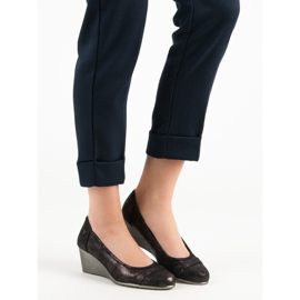 Vinceza Glitter ék szivattyúk barna 2