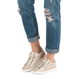 Kylie Alkalmi Arany Cipők aranysárga 1