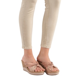 VINCEZA ék szandál rózsaszín 2