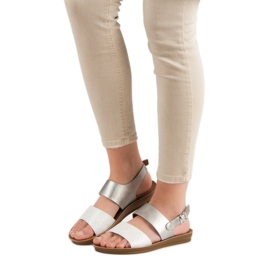 Kényelmes VINCEZA szandál szürke 2