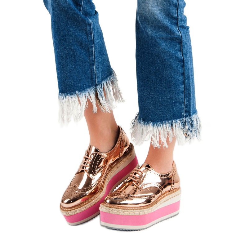 Corina Divat ék cipő sárga 2