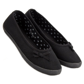 McKey Textil balerina íjjal fekete 1