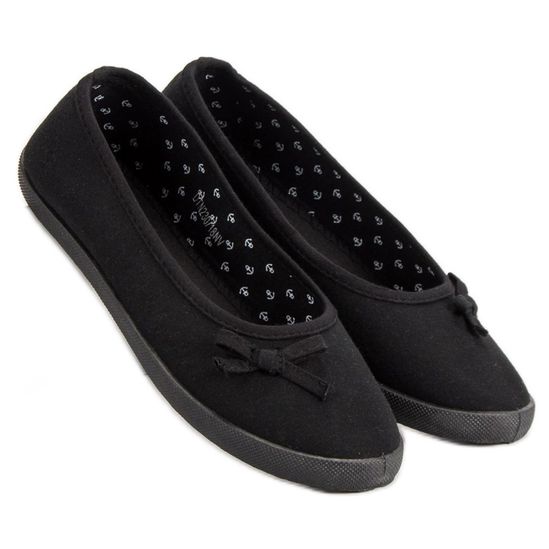 McKey Textil balerina íjjal fekete 1