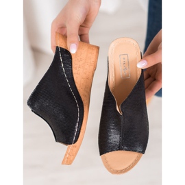 Filippo Fekete ék papucs 1