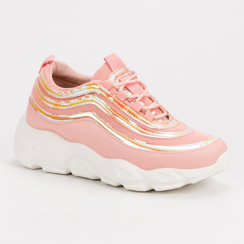 SHELOVET Könnyű sportcipő rózsaszín 1