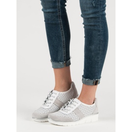 Filippo Áttört bőrcipő fehér 1