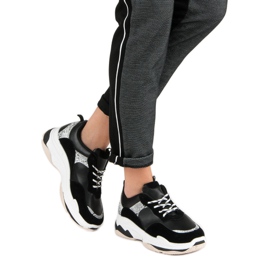 Fekete cipők mintával 2