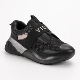 VICES Slip-On sportcipő fekete 1