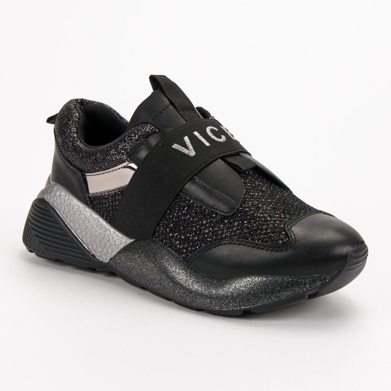 VICES Slip-On sportcipő fekete 1