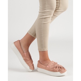 Suede Slipons VICES íjjal rózsaszín 1
